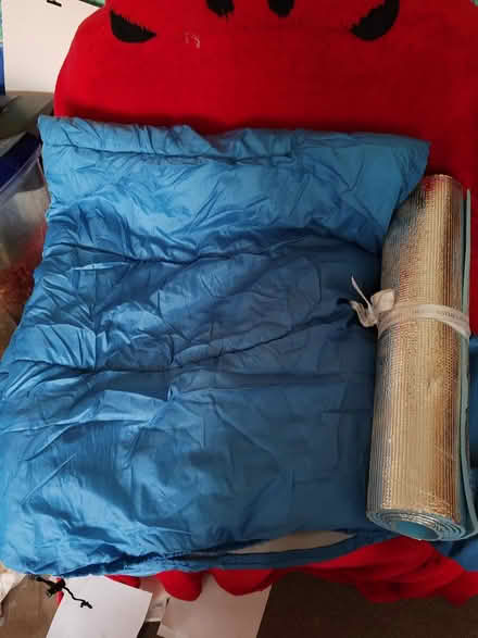 Photo of free Sleeping bag and camping mat (Salfords RH1) #1