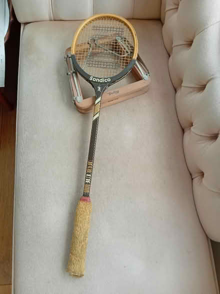Photo of free Squash racket & press (Hingham NR9) #1