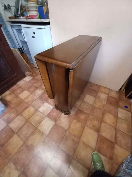 Photo of free Dining table - folding/drop leaf (Queen's Park BN2) #2