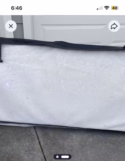 Photo of free Cover only for hot tub (Evergreen) #2