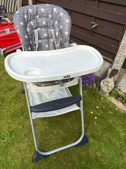 Photo of free High chair, folding with table (Rainham ME8 8TB) #1