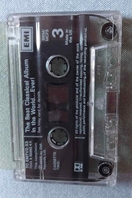 Photo of free Music cassette (islington N1) #1