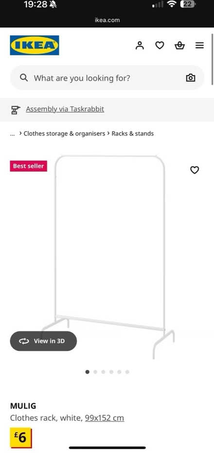 Photo of Clothes rack or metal garden poles (Wilmslow) #1