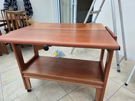 Photo of free Pull-out table (on casters) (Worle BS22) #2
