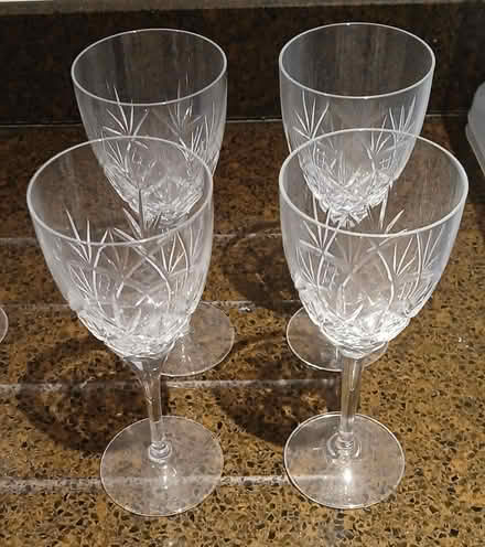 Photo of free 8 Crystal glasses (Newbury racecourse. RG14) #2