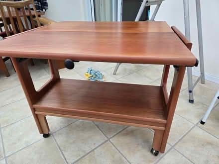 Photo of free Pull-out table (on casters) (Worle BS22) #3