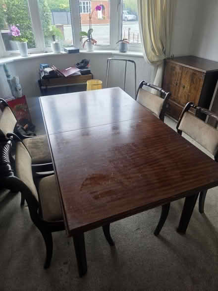 Photo of free Dining table and 4 chairs (Shrewsbury) #1