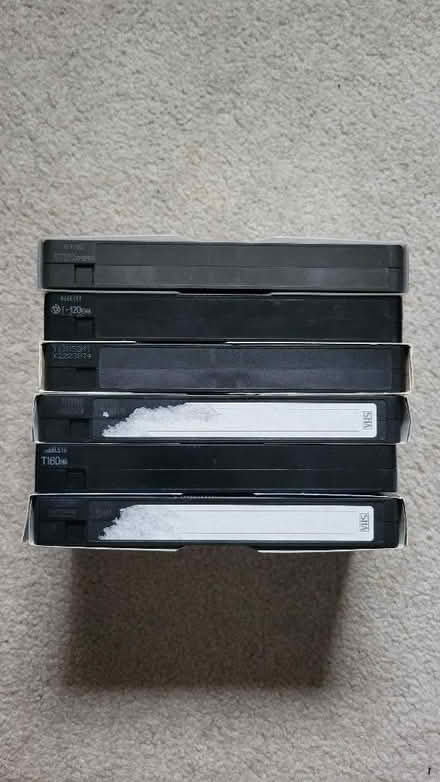 Photo of free Blank VHS taps (Des Peres) #1