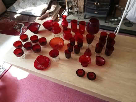 Photo of free Cranberry Style Glass (Lower Broadheath, WR2) #1