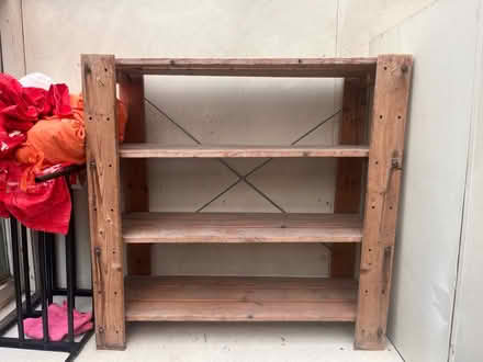 Photo of free wooden shelving units (Hammersmith) #1