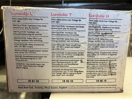 Photo of free Bathroom fan (Muswell Hill N10) #3