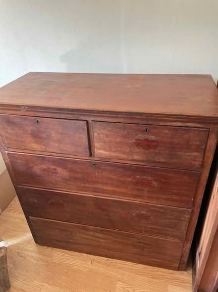 Photo of free Solid wood 6 drawer chest of drawers (Grandpont OX1) #1