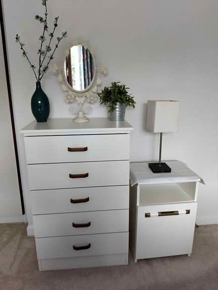 Photo of free Double bed ,dresser and locker (Lucan) #2