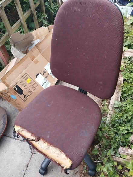Photo of free Office Chair (damaged seat) (Willenhall WV13) #1