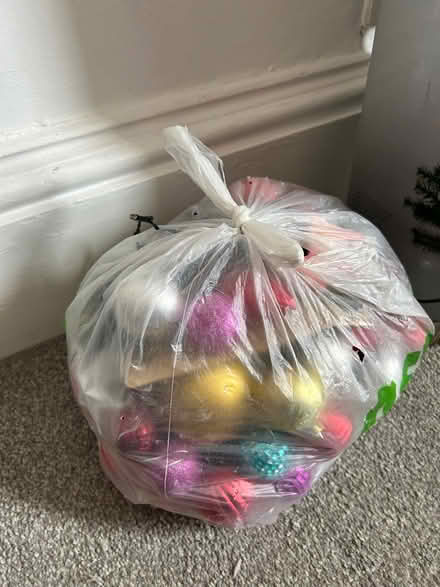 Photo of free Christmas tree and baubles (Bryson Road EH11) #2