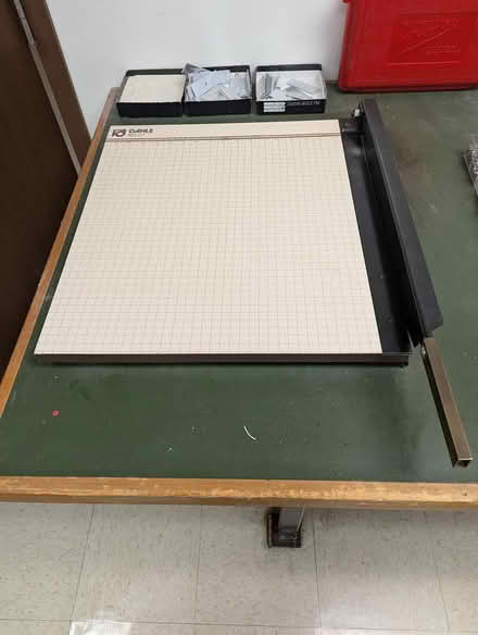 Photo of free large paper cutter (Near Slack and Merivale) #2