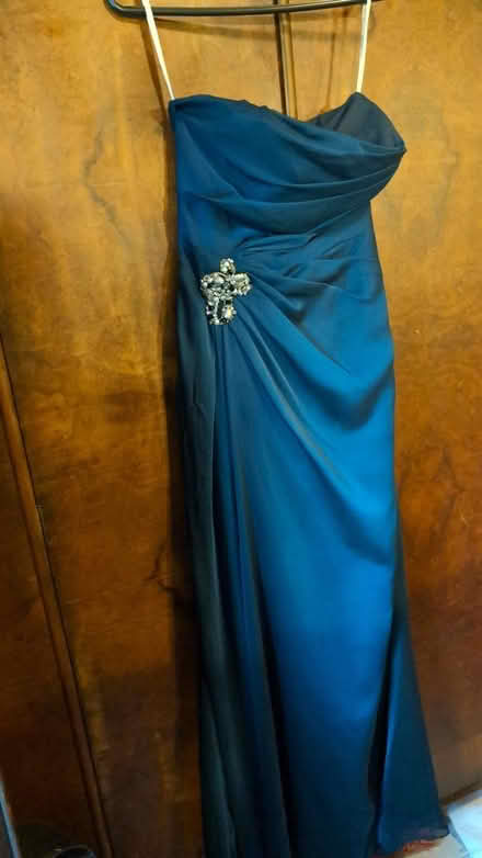 Photo of free Strapless navy evening gown 8 (Kenilworth CV8) #1