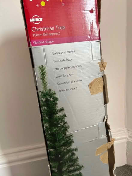 Photo of free Christmas tree and baubles (Bryson Road EH11) #1