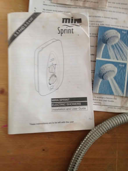 Photo of free mira electric shower (Sidbury EX10) #2