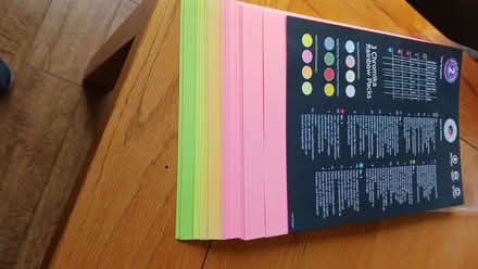Photo of free Coloured printer paper, 80g white paper, transparency film (Town Furze OX3) #3