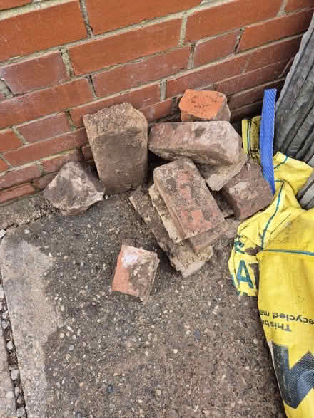 Photo of free slabs and bricks (Breadsall, Derby) #2