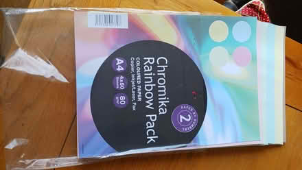 Photo of free Coloured printer paper, 80g white paper, transparency film (Town Furze OX3) #1