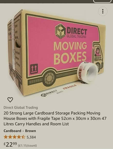 Photo of free Moving boxes - used once (Kennington, SE11) #1