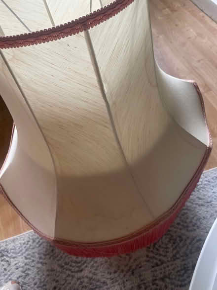Photo of free Large standard lamp shade (Diglis WR5) #3