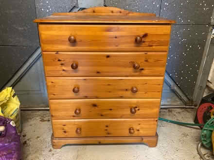 Photo of free Pine Chest of Drawers (East Malling ME19) #1