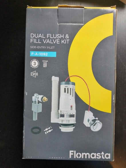 Photo of free New Flomasta dual flush kit (HP22 Halton Camp) #1