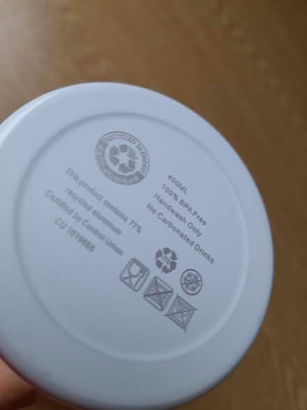 Photo of free Aluminium bottle - new (Barnsley old town S75) #2