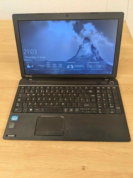 Photo of free Toshiba Laptop & Charger (Bushey Heath WD23) #1