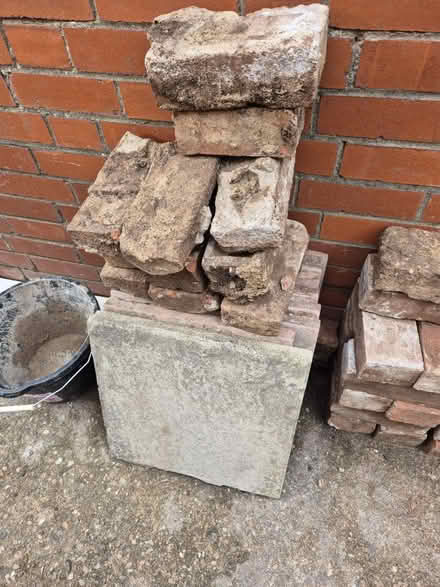 Photo of free slabs and bricks (Breadsall, Derby) #1