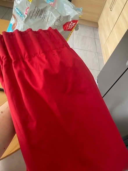 Photo of free Next- Red curtains (Childwall L25) #2