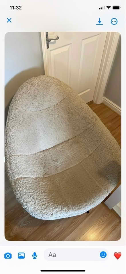 Photo of free Dunhelm Egg Cocoon Swivel Chair (GU52) #3