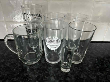 Photo of free Pint Glasses and Shot Glass (Graham Road CR4) #2