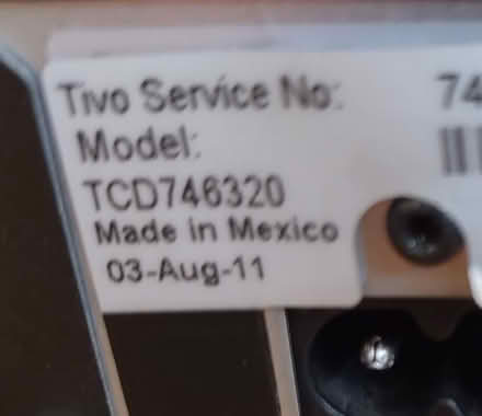 Photo of free Tivo (Broadview) #2