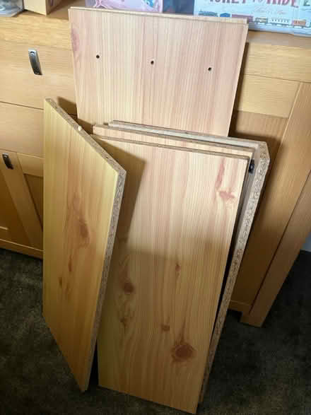 Photo of free Wooden bookcase (Eastbourne BN22) #1