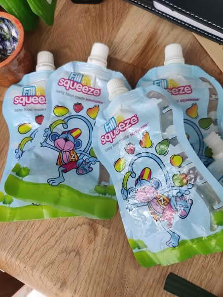 Photo of free Reusable baby weaning pouches (only some have lids) (Kennington OX14) #1