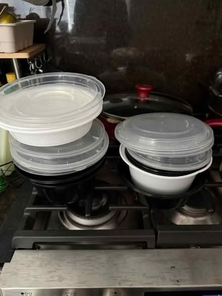 Photo of free Handful of empty takeout containers (Midtown west) #1