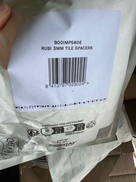 Photo of free Tile spacers unused (PR8, Birkdale) #3