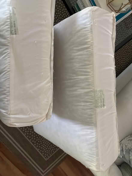 Photo of free Pottery Barn replacement cushions (Red Top and Riva Ridge) #2
