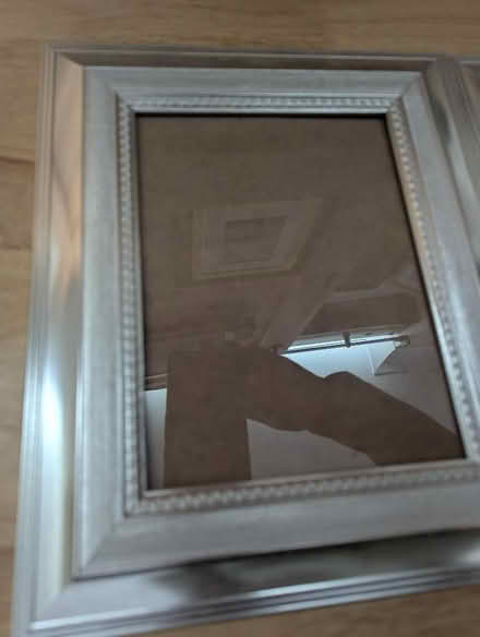Photo of free 2 silver type moulded frames 6 x8 inches (Grangeway area NN10) #1
