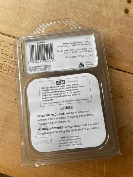 Photo of free Spool & line for strimmer (Deddington OX15) #2