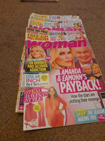 Photo of free Bundle of 11 used Woman magazines (ME14 near Penenden Heath) #1