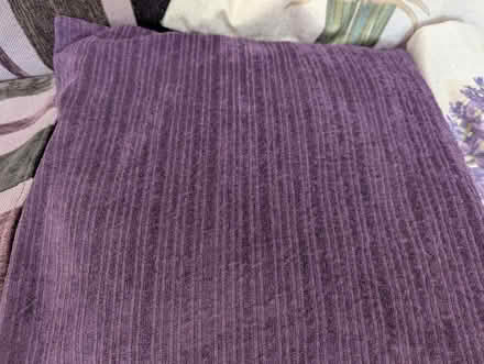 Photo of free Large 65 cm and 50 cm cushion covers purple & mauve (Grangeway area NN10) #4