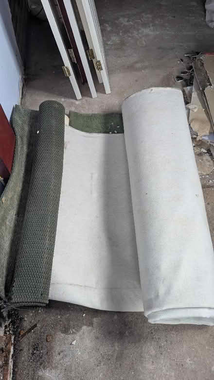 Photo of free Used carpet and underlay (Levens LA8) #3