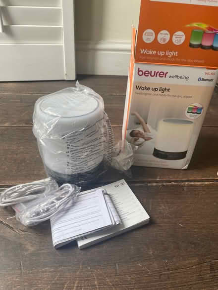 Photo of free Beurer WL50 light + speaker - clock/alarm not working (East Barnet N20) #1
