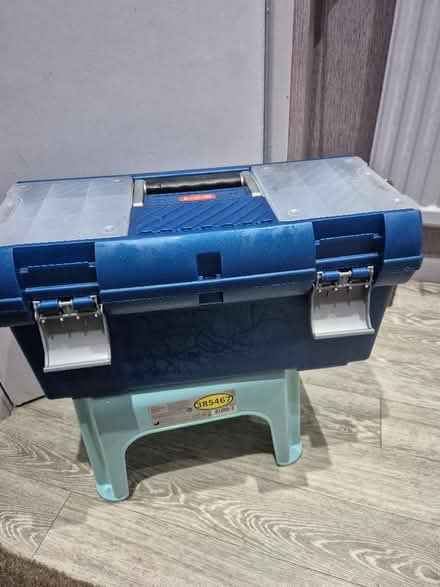 Photo of free Large plastic tool/ craft box (Benfield Valley BN41) #1