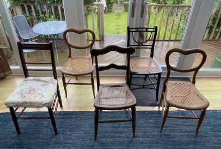 Photo of free Wooden chairs (Cliff Hill CV34) #1